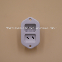 Steckdose für PFAFF Kupplungsstecker 91 / 260 , 262 / 360 , 362 