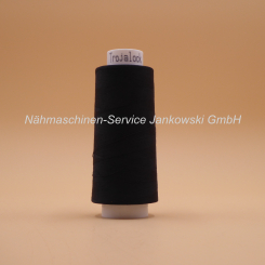 AMANN TROJALOCK Qualitätsgarn No. 120 , 2500m , 100% Polyester , col. 4000 schwarz 