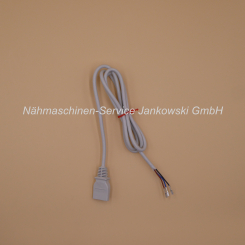 Anlasserkabel für PFAFF OV 4842 , 4850 , 4852 , 4862 Typ AE040 mit Maschinenstecker 