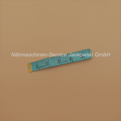 Maßband 150 cm aufgerollt Farbe türkis 