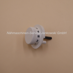 Einstellknopf Stichlänge für PFAFF OV hobbylock 794 weiß 