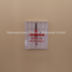 Nadel inspira 130/705 H-ZWI Zwillings-Nadel Stärke 80 / 2mm 
