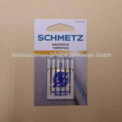 Nadeln Schmetz 130/705H-NT Nachstick Topstitch Gold / Stärke 90 