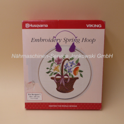 Stickrahmen (kleiner Federrahmen) für Husqvarna 100 x 100 / Designer I , II , Quilt Designer I , II , Platinum 950E 