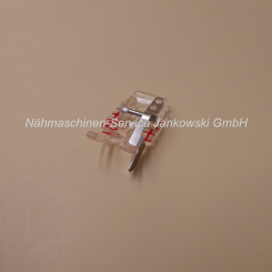 Klarsicht Patchworkfuß 1/4" mit Führung für Husqvarna 