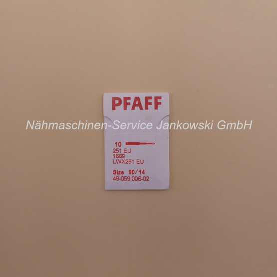 Nadeln PFAFF Industrie Nadelsystem LWx251 EU / Stärke 90 