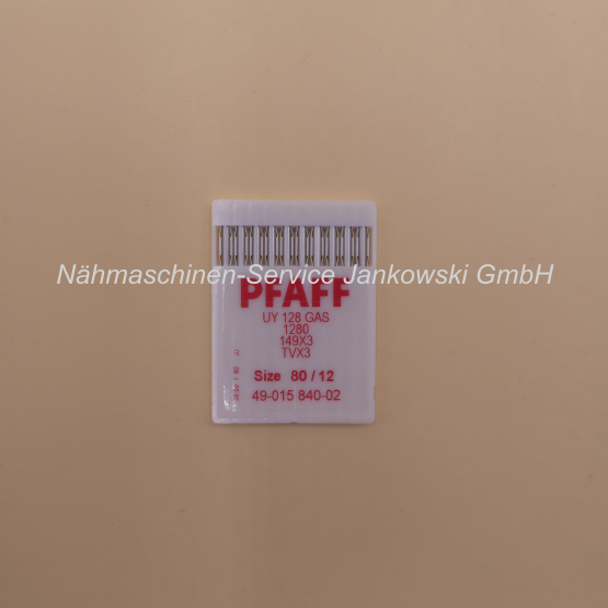 Nadeln PFAFF Industrie Nadelsystem UY 128 GAS / Stärke 80 