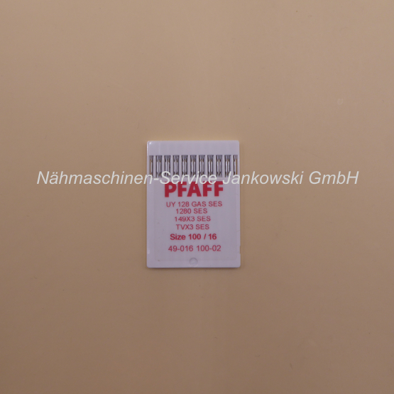 Nadeln PFAFF Industrie Nadelsystem UY 128 GAS SES / Stärke 100 