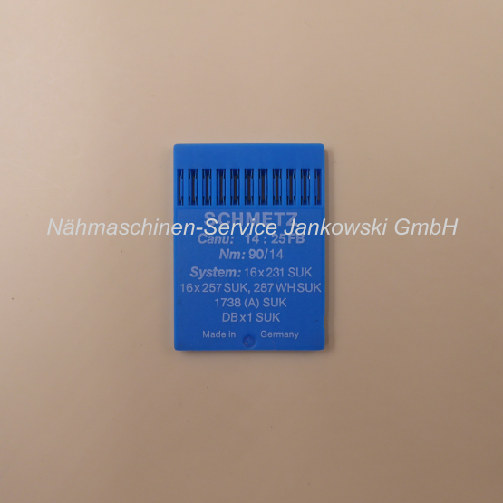 Nadeln Schmetz Industrie Nadelsystem 1738 SUK , DBx1 SUK / Stärke 90 