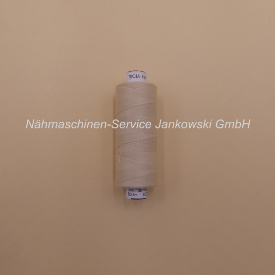 AMANN TROJA Qualitätsnähgarn No. 100 , 500m , 100% Polyester / hellbeige 
