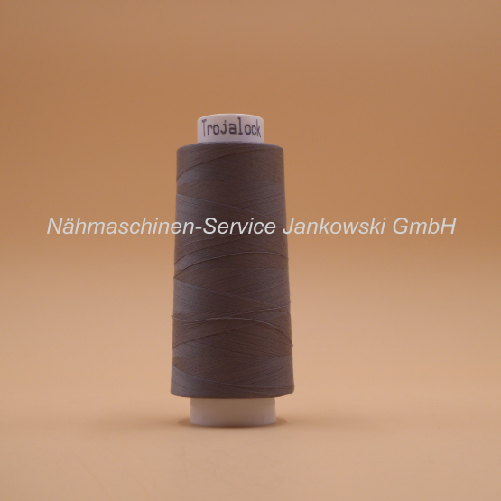 AMANN TROJALOCK Qualitätsgarn No. 120 , 2500m , 100% Polyester , col. 0323 grau 