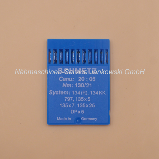 Nadeln Schmetz Industrie Nadelsystem 134 (R) , 135x5 , DPx5 , 134 KK / Stärke 130 