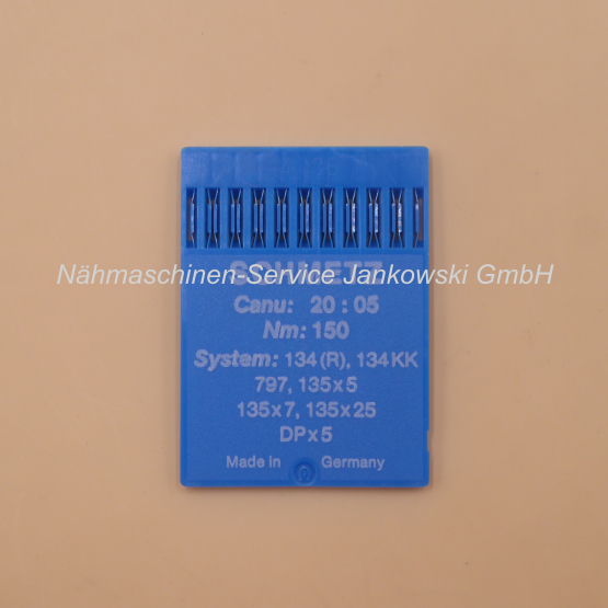 Nadeln Schmetz Industrie Nadelsystem 134 (R) , 135x5 , DPx5 , 134 KK / Stärke 150 