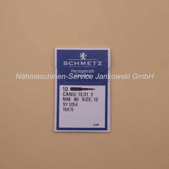 Nadeln passend für Singer OV14u... Schmetz 2054-42 / Stärke 80 