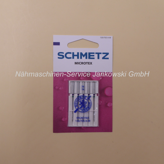 Nadeln Schmetz 130/705 H-M Microtex / Stärke 70 