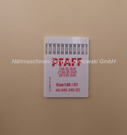 Nadeln PFAFF Industrie Nadelsystem 134-35 SUK , DPx35 SUK / Stärke 130 
