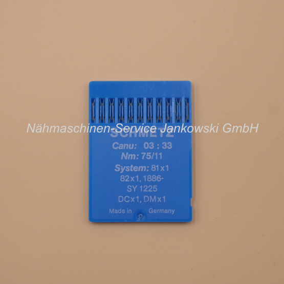 Nadeln OV Schmetz DCx1 / Stärke 75 