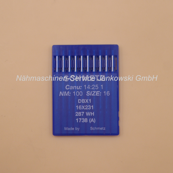 Nadeln Schmetz Industrie Nadelsystem 1738 , DBx1 / Stärke 100 